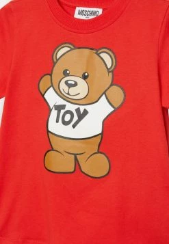 MOSCHINO UNISEX - Print T-shirt - Poppy Red -MOSCHINO SHOP a2ed6c05a6fa48099eb93a6ee816f0df