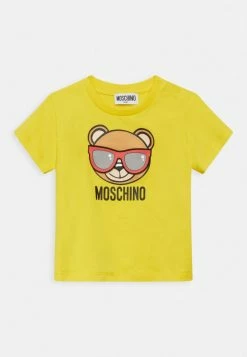 MOSCHINO ADDITION UNISEX - Print T-shirt - Curry