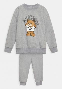 MOSCHINO TRACKSUIT UNISEX SET - Sweatshirt - Melange Grey
