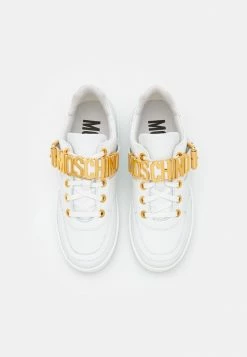 MOSCHINO Trainers - Bianco -MOSCHINO SHOP a45da86d11ea4a6cb4b2d0dbb642ea5e