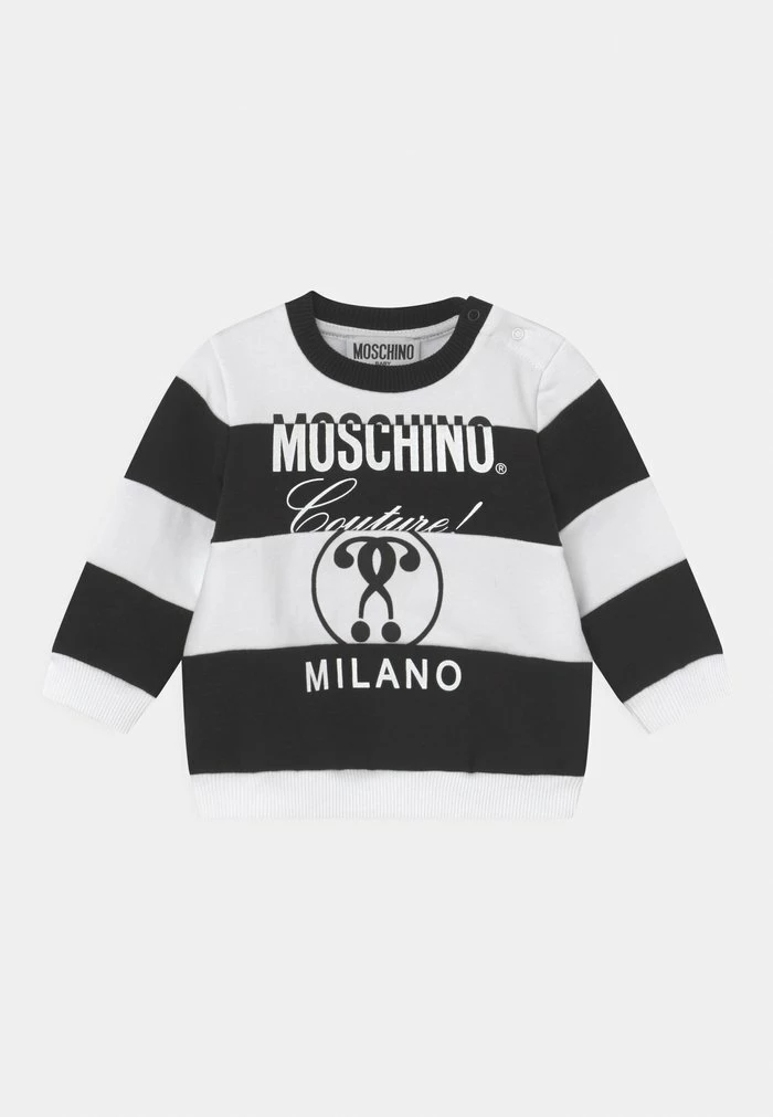 MOSCHINO UNISEX - Sweatshirt - White/black 1 MOSCHINO UNISEX - Sweatshirt - White/black
