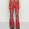 MOSCHINO TROUSERS - Trousers - Red