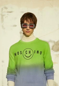 MOSCHINO Jumper - Blue -MOSCHINO SHOP a7b38ab60c324c56bf78c9142fbda87c