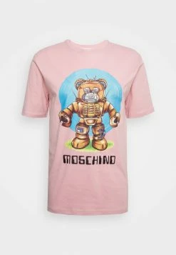 MOSCHINO Print T-shirt - Fantasy Pink -MOSCHINO SHOP a7d387821f044d9688dc48a1363ca9f8