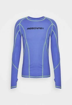 MOSCHINO Long Sleeved Top - Blue -MOSCHINO SHOP a80173a6e1ec4d829121c3c92099f436