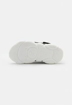 MOSCHINO UNISEX - Sandals - Black/multicolor -MOSCHINO SHOP a80e444fb1aa466580f4d84b621fdd07