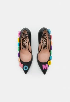 MOSCHINO Classic Heels - Nero -MOSCHINO SHOP a8637667087e442dac5db97b3495d2d5