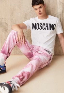 MOSCHINO Print T-shirt - White -MOSCHINO SHOP a88feea4581d4301960f4b9e36195565