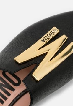 MOSCHINO Mules - Nero -MOSCHINO SHOP a90dbac7ee8d43faaa51221706343a88