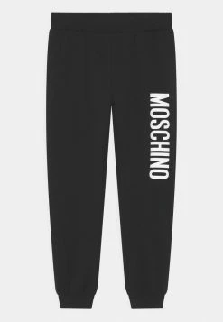 MOSCHINO PANTS UNISEX - Tracksuit Bottoms - Black