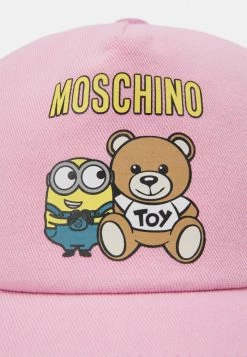 MOSCHINO UNISEX - Cap - Sweet Pink -MOSCHINO SHOP aa11ae94a28a41aca716d5343438f2ab