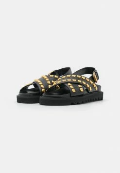 MOSCHINO Platform Sandals - Nero -MOSCHINO SHOP aa28b8f8b23a40aeb8c1d9e1cffb0a75