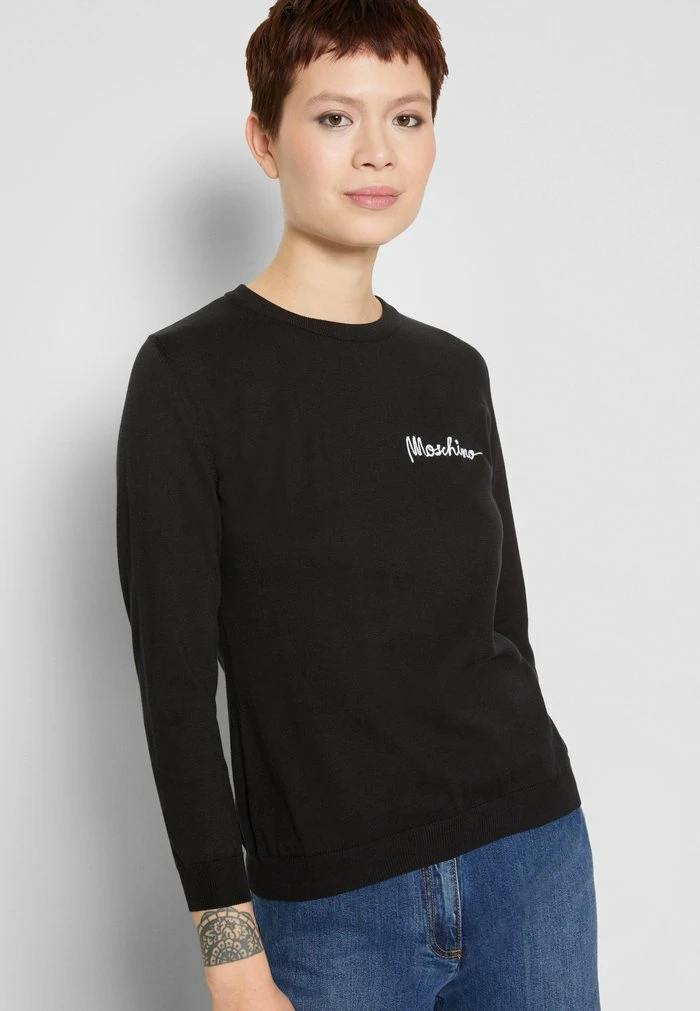 MOSCHINO Jumper - Black 6 MOSCHINO Jumper - Black - Image 6