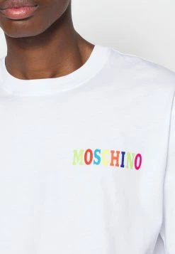 MOSCHINO Print T-shirt - Fantasy White -MOSCHINO SHOP ab41d065f4da45e88513384a358fd264