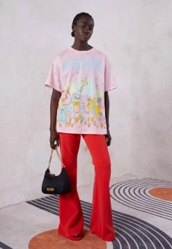 MOSCHINO BABY BLANKET PLACED - Print T-shirt - Pink