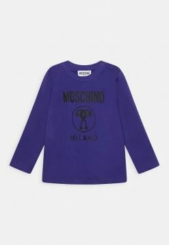 MOSCHINO ADDITION UNISEX - Long Sleeved Top - Ultra Violet