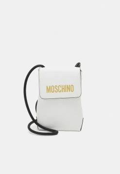 MOSCHINO SHOULDER BAG - Phone Case - Fantasy White