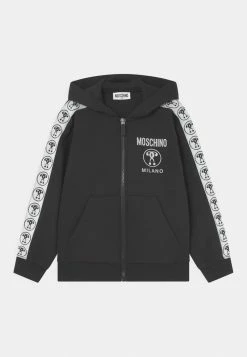 MOSCHINO HOODED UNISEX - Cardigan - Black