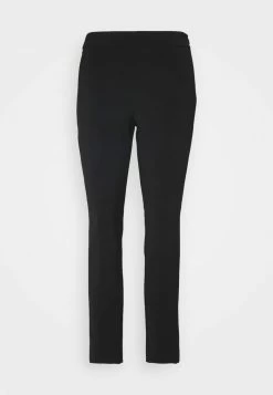 MOSCHINO TROUSERS - Trousers - Black -MOSCHINO SHOP ae870761ed8b4696b4788aa8b2a97f55