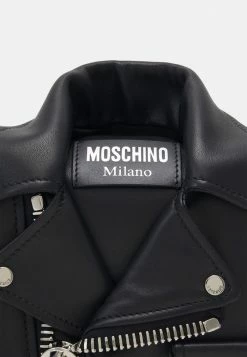 MOSCHINO BIKER BAG SHOULDER BAG - Handbag - Black -MOSCHINO SHOP aea1d902f3e24d85b758c0245f7668b9