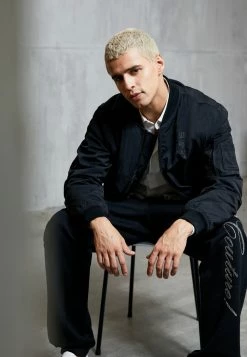 MOSCHINO OUTERWEAR - Bomber Jacket - Black