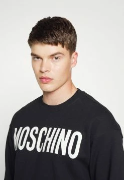 MOSCHINO Sweatshirt - Black -MOSCHINO SHOP af5d3c0a1fa94787b05f5595398222a7