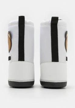 MOSCHINO TEDDY BEAR PATCH UNISEX - Winter Boots - White -MOSCHINO SHOP af9bc7d6d88140d18301a9195420b6e8