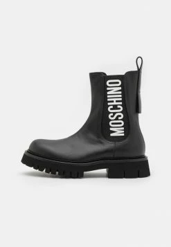 MOSCHINO MB24034G1F GA0 - Classic Ankle Boots - Black