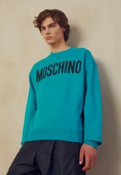 MOSCHINO Sweatshirt - Turquoise