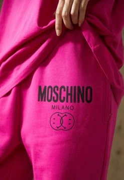 MOSCHINO DOUBLE SMILE - Tracksuit Bottoms - Fantasy Violet -MOSCHINO SHOP b01658e9b1f04f0880457f3e3d4d9f6a