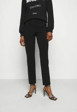 MOSCHINO TROUSERS - Trousers - Black