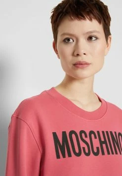 MOSCHINO INSTITUTIONAL LOGOS - Sweatshirt - Fucsia -MOSCHINO SHOP b140ece4d18344cc8d41845d47bc77c4