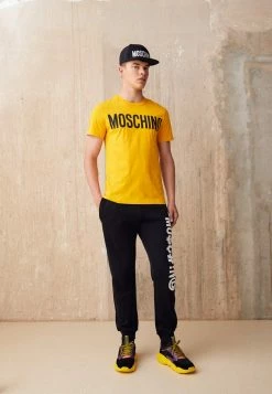 MOSCHINO Print T-shirt - Yellow