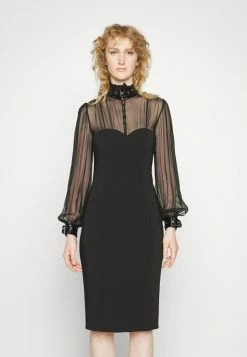 MOSCHINO BONDAGE BUCKLE - Cocktail Dress / Party Dress - Fantasy Black 10 MOSCHINO BONDAGE BUCKLE - Cocktail Dress / Party Dress - Fantasy Black -MOSCHINO SHOP b5a53eb2051141379208912a91599177