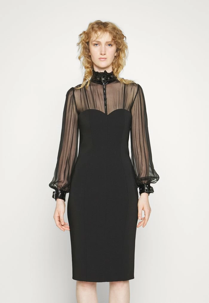 MOSCHINO BONDAGE BUCKLE - Cocktail Dress / Party Dress - Fantasy Black 3 MOSCHINO BONDAGE BUCKLE - Cocktail Dress / Party Dress - Fantasy Black - Image 3