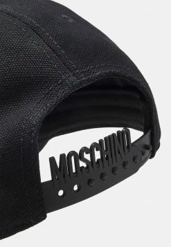 MOSCHINO CAPPELLO UNISEX - Cap - Black -MOSCHINO SHOP b5d8b7d3b70b4b6d9cf329ad10c14b39