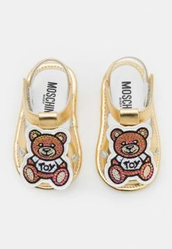 MOSCHINO UNISEX - First Shoes - Gold -MOSCHINO SHOP b5ec1c051fb54a15bc17eeffd3026d5a