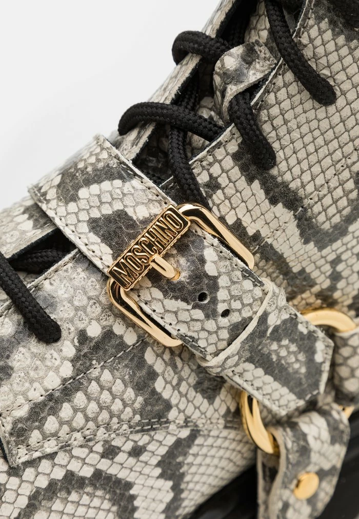 MOSCHINO Lace-up Boots - Roccia 6 MOSCHINO Lace-up Boots - Roccia - Image 6