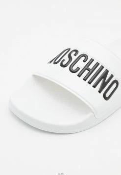 MOSCHINO Mules - Bianco -MOSCHINO SHOP b65cb73f2fcb45bd97674f7ba3426b89