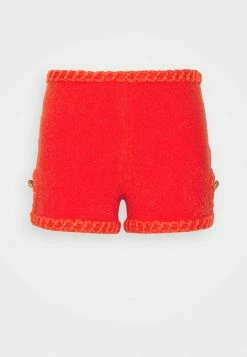 MOSCHINO MILITARY DETAILS - Shorts - Orange -MOSCHINO SHOP b684a3fa71174adf925f22a06e6309b3