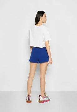 MOSCHINO LOGO - Shorts - Blue -MOSCHINO SHOP b70e4a0d980e42d7be2a2411b64cc28b