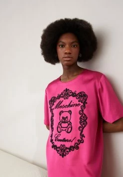 MOSCHINO EMBROIDERY BEAR - Day Dress - Violet