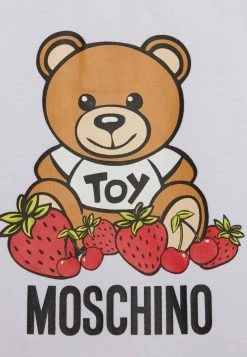 MOSCHINO ADDITION - Print T-shirt - Optical White 5 MOSCHINO ADDITION - Print T-shirt - Optical White -MOSCHINO SHOP b7b5f500393d425781b7d797799e58c3