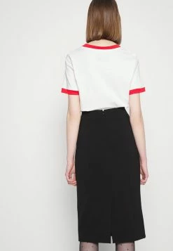 MOSCHINO Pencil Skirt - Black -MOSCHINO SHOP b811d6570fb744fa8c6261e8d860b425