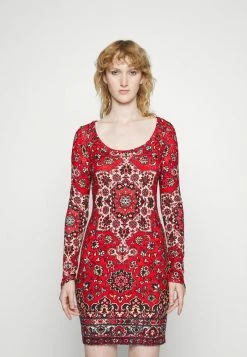 MOSCHINO DRESS - Shift Dress - Red -MOSCHINO SHOP b82102b69ec24c74996727d23984f7c1