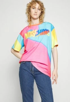 MOSCHINO BONDAGE LACING - Slim Fit Jeans - Blue 13 MOSCHINO BONDAGE LACING - Slim Fit Jeans - Blue -MOSCHINO SHOP ba0f28cabdb24463ba42d6a105f5ec9e