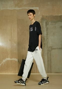 MOSCHINO VINYL COUTURE MILANO - Print T-shirt - Fantasy Black