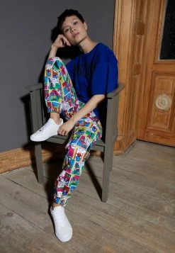 MOSCHINO COMIC - Tracksuit Bottoms - Fantasy Print