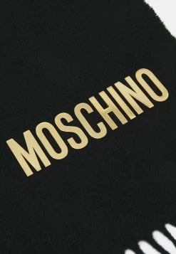 MOSCHINO Foulard - Black/gold-coloured -MOSCHINO SHOP bbb0c8560f244fb4ad7e03c18d5e8366