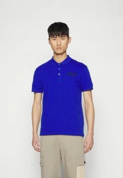 MOSCHINO UPPER BODY GARMENT - Polo Shirt - Blue -MOSCHINO SHOP bd06b00fed1b4f76bd52c9c9f72e8e05